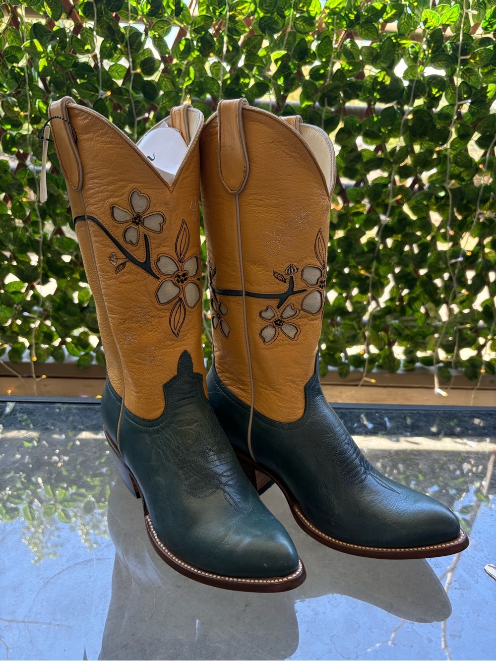 🌸 Fraulein Boot Company Dogwood Western Boots | Size 9.5M | NWT | $695